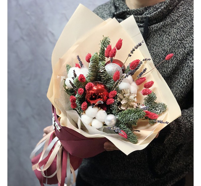Зимний букет «Санта»