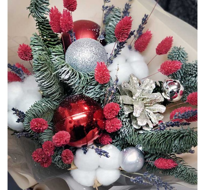 Зимний букет «Санта»