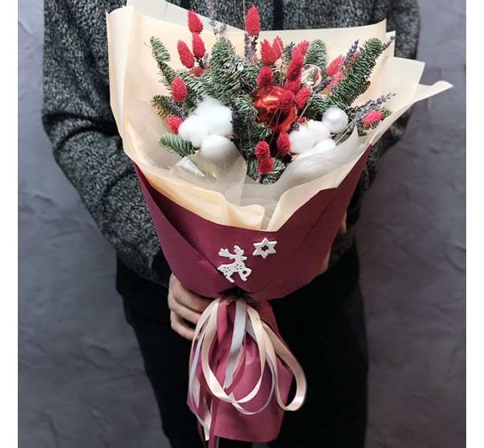 Зимний букет «Санта»