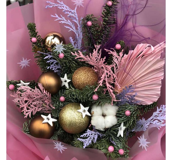 Зимний букет «Сказка»