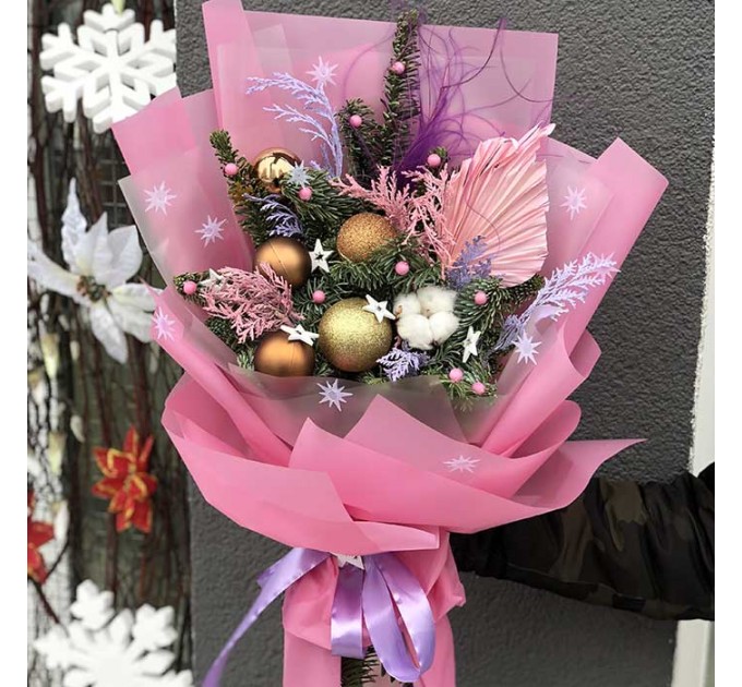 Зимний букет «Сказка»