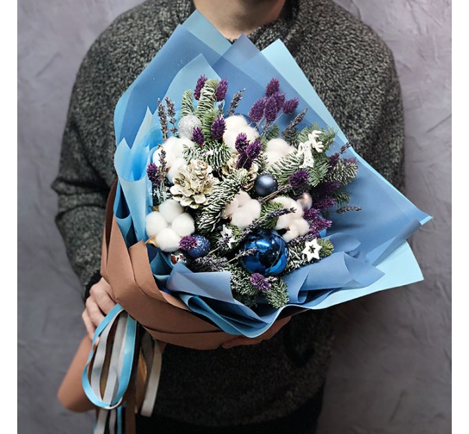 Зимний букет «Снегурочке»