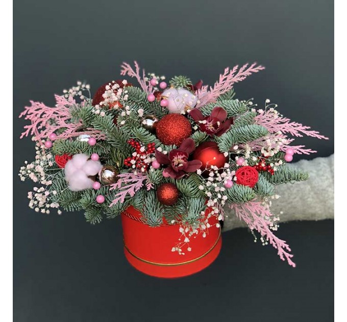 Зимняя композиция «Магия праздника»