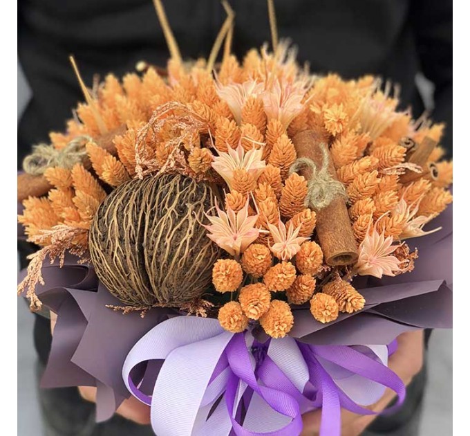 Зимняя композиция «Мандарин»