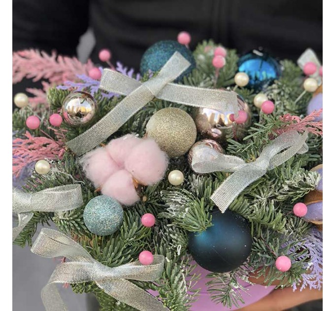 Зимняя композиция «Мерцание»