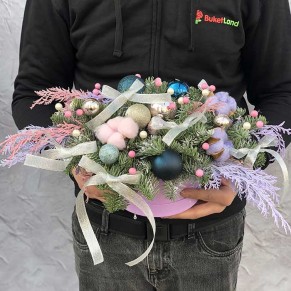 Зимняя композиция «Мерцание»