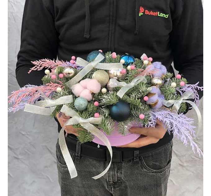 Зимняя композиция «Мерцание»