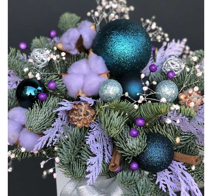 Зимняя композиция «Радость детства»