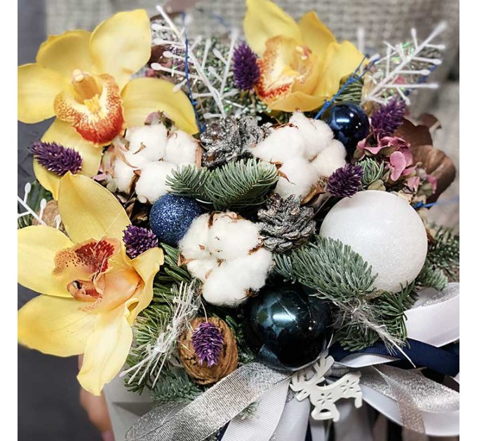 Зимняя композиция «Времена года»