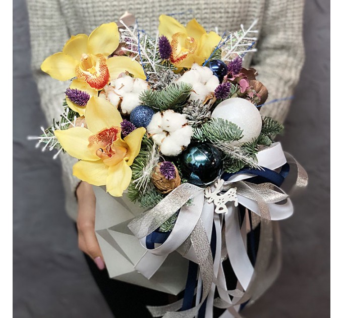 Зимняя композиция «Времена года»