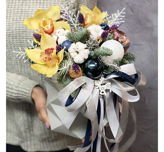 Зимняя композиция «Времена года»