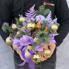 Зимняя композиция «Загадай желание»